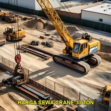 Mengetahui Harga Sewa Crane 30 Ton untuk Proyek Anda